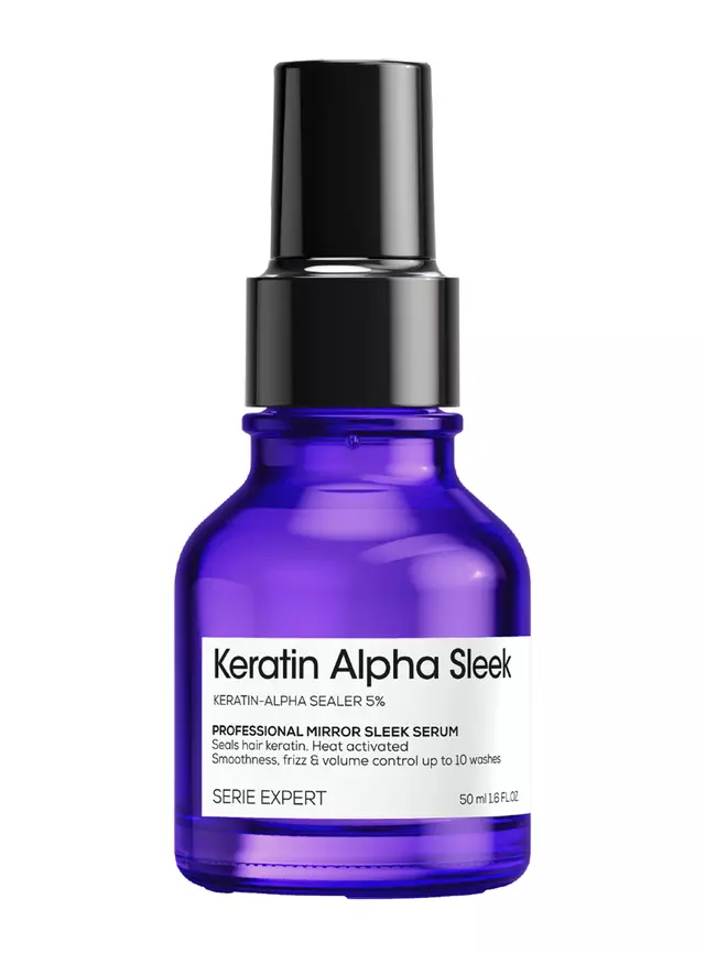 Sérum Anti-frizz 50 ml Keratin Alpha Sleek L'Oreal.